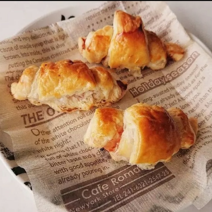 パリサク 簡単パイシートクロワッサン レシピ 作り方 By やましお 楽天レシピ